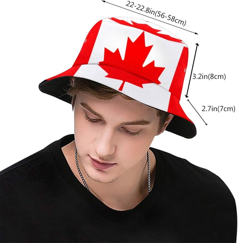 AKMCBSH Trendy Bucket Hat - Comfortable Packable Sun Beach Hat for Women Men, Perfect for Outdoor Activities Travel Hiking - Image 3